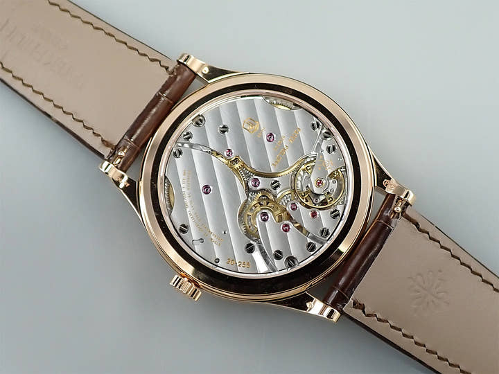 パテックフィリップ カラトラバ Ref.6119R-001 ローズゴールド シルバー文字盤