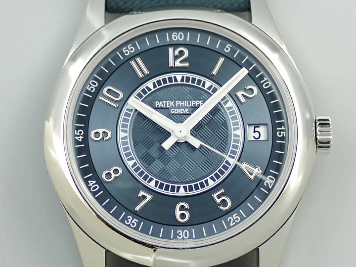 パテックフィリップ カラトラバ Ref.6007A-001 ステンレススチール グレーブルー文字盤
