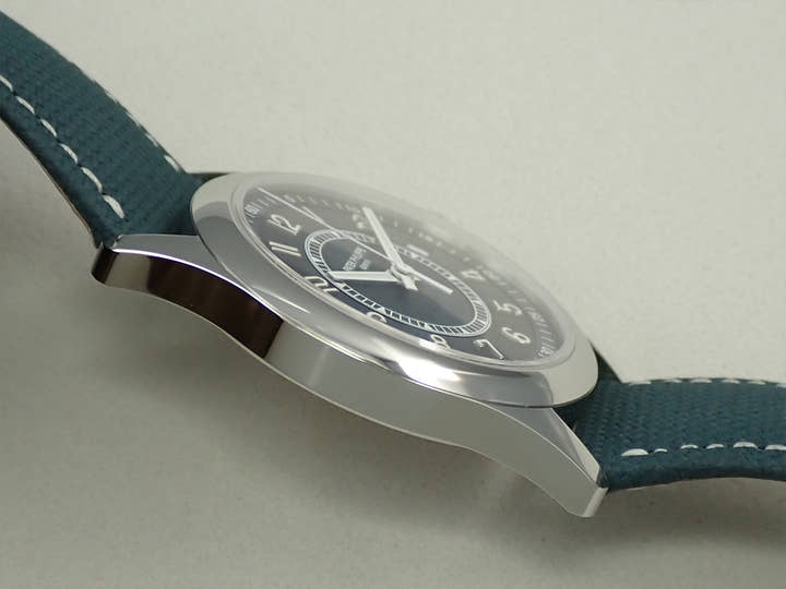 パテックフィリップ カラトラバ Ref.6007A-001 ステンレススチール グレーブルー文字盤