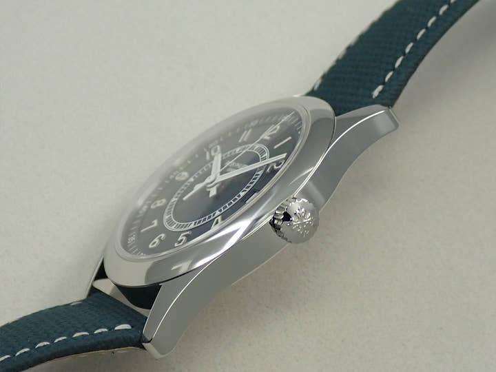 パテックフィリップ カラトラバ Ref.6007A-001 ステンレススチール グレーブルー文字盤