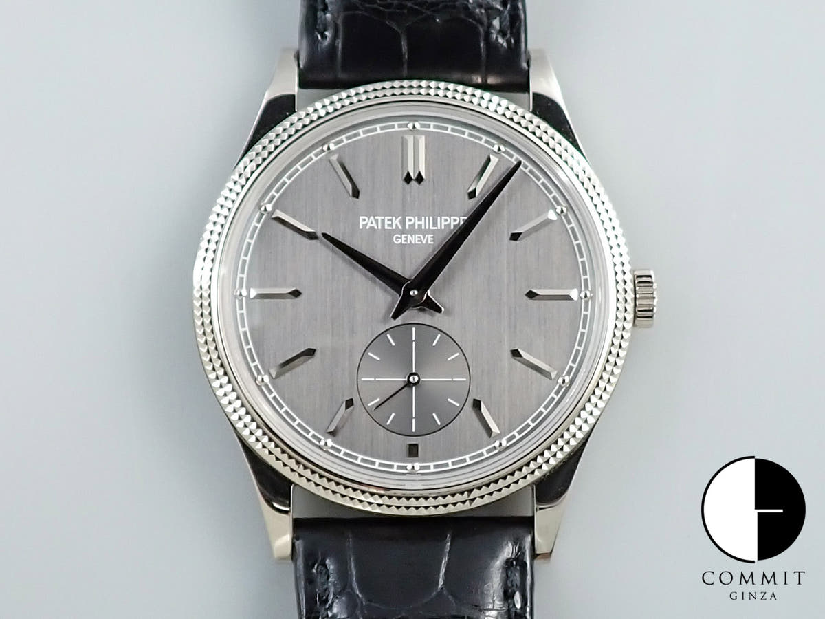 パテックフィリップ カラトラバ Ref.6119G-001 ホワイトゴールド グレー文字盤