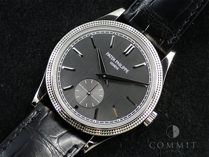 パテックフィリップ カラトラバ Ref.6119G-001 ホワイトゴールド グレー文字盤