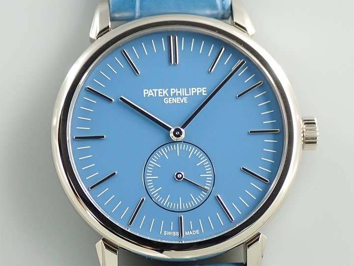 パテックフィリップ カラトラバ グランド エキシビジョン 東京2023 Ref.6127G-010/7127G-010 ホワイトゴールド ラックライトブルー(スカイブルー) ライラックトーン(パープル)文字盤