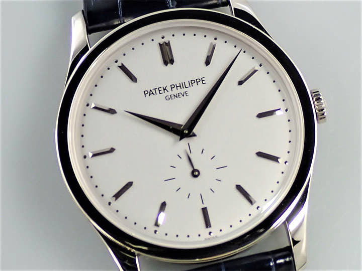 パテックフィリップ カラトラバ Ref.5196G-001 ホワイトゴールド シルバー文字盤