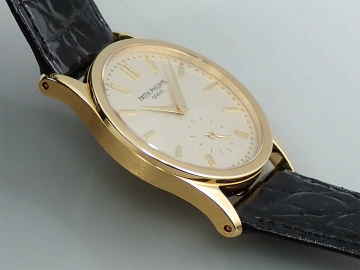 パテックフィリップ カラトラバ Ref.3796J-001 イエローゴールド シルバー文字盤