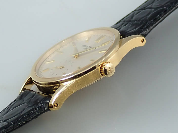 パテックフィリップ カラトラバ Ref.3796J-001 イエローゴールド シルバー文字盤