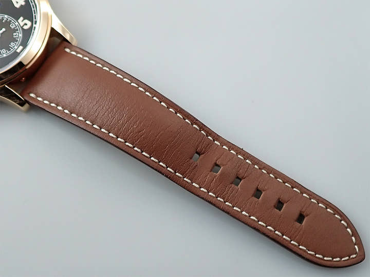 パテックフィリップ カラトラバ パイロット トラベルタイム Ref.5524R-001 ローズゴールド ブラウン・ソレイユ文字盤