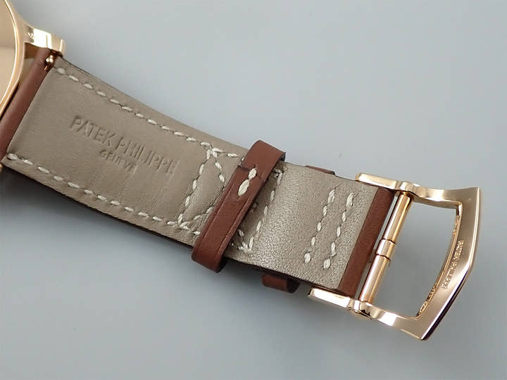 パテックフィリップ カラトラバ パイロット トラベルタイム Ref.5524R-001 ローズゴールド ブラウン・ソレイユ文字盤