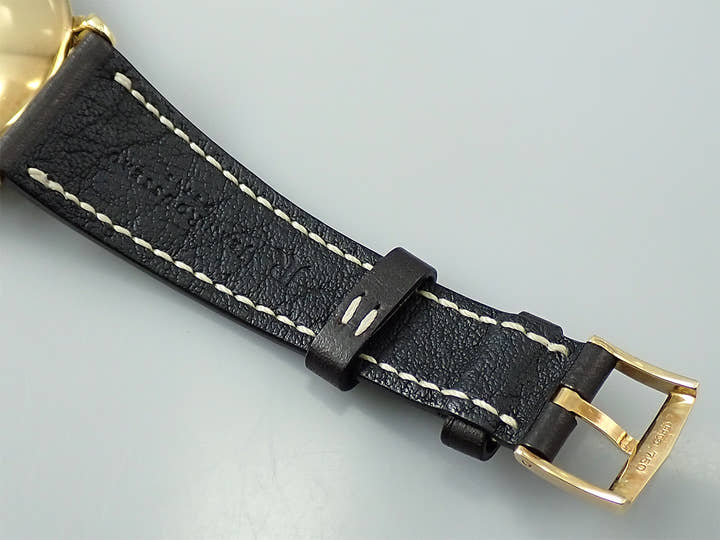 パテックフィリップ カラトラバ Ref.1578 イエローゴールド ブラック文字盤