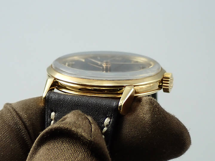 パテックフィリップ カラトラバ Ref.1578 イエローゴールド ブラック文字盤