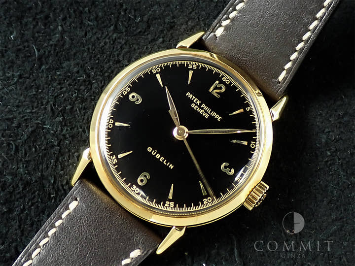 パテックフィリップ カラトラバ Ref.1578 イエローゴールド ブラック文字盤