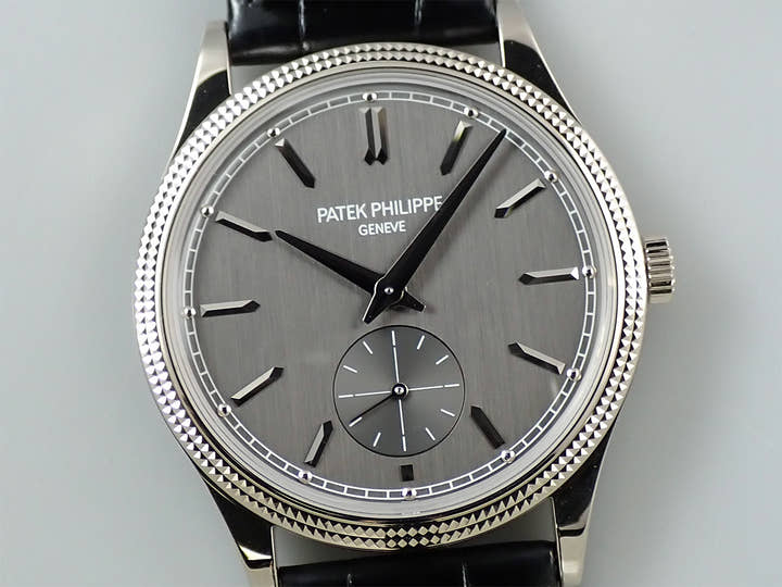 パテックフィリップ カラトラバ Ref.6119G-001 ホワイトゴールド グレー文字盤