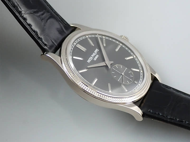 パテックフィリップ カラトラバ Ref.6119G-001 ホワイトゴールド グレー文字盤