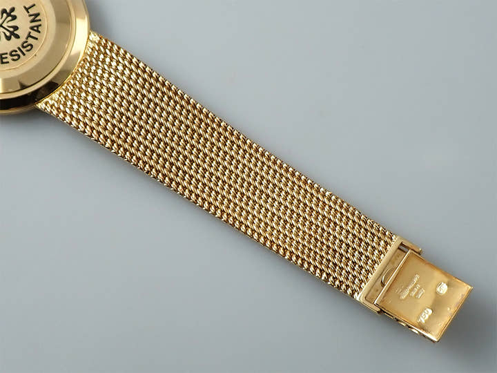 パテックフィリップ カラトラバ Ref.3919/003 イエローゴールド ホワイト文字盤