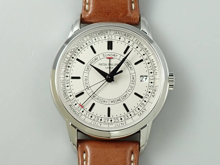 パテックフィリップ カラトラバ ウィークリーカレンダー Ref.5212A-001 ステンレススチール シルバー文字盤