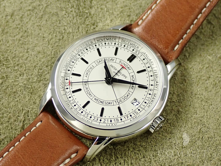 パテックフィリップ カラトラバ ウィークリーカレンダー Ref.5212A-001 ステンレススチール シルバー文字盤