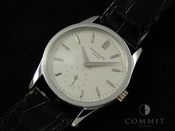 パテックフィリップ カラトラバ Ref.3796P プラチナ シルバー文字盤