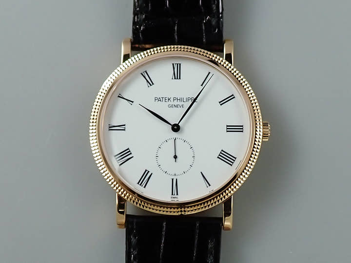 パテックフィリップ カラトラバ Ref.5116R-001 ローズゴールド エナメル文字盤