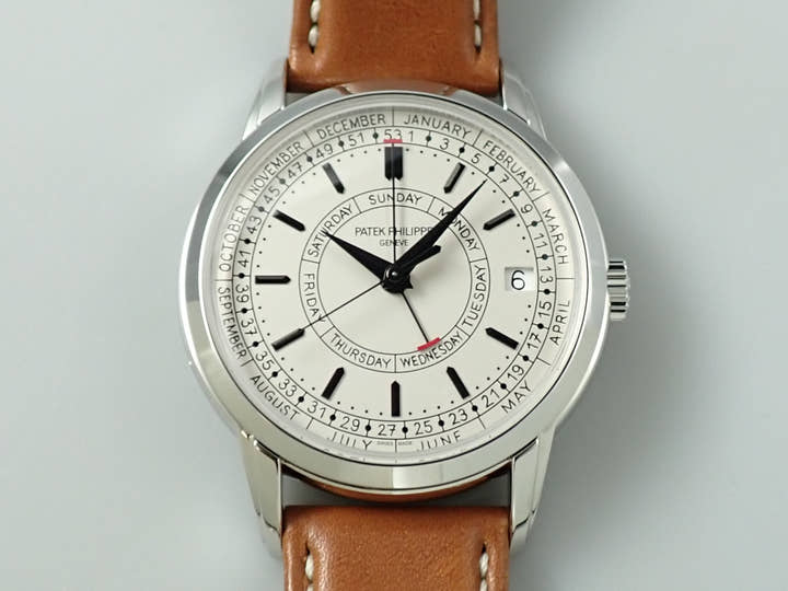 パテックフィリップ カラトラバ ウィークリーカレンダー Ref.5212A-001 ステンレススチール シルバー文字盤
