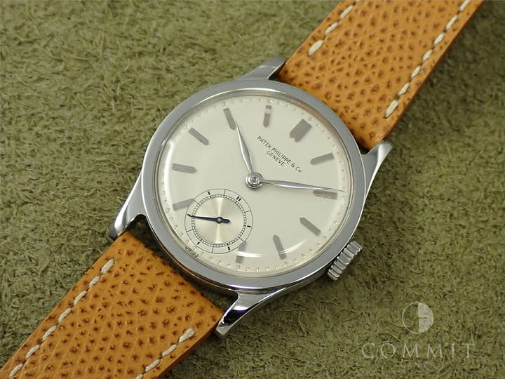 パテックフィリップ カラトラバ Ref.96 ステンレススチール シルバー文字盤