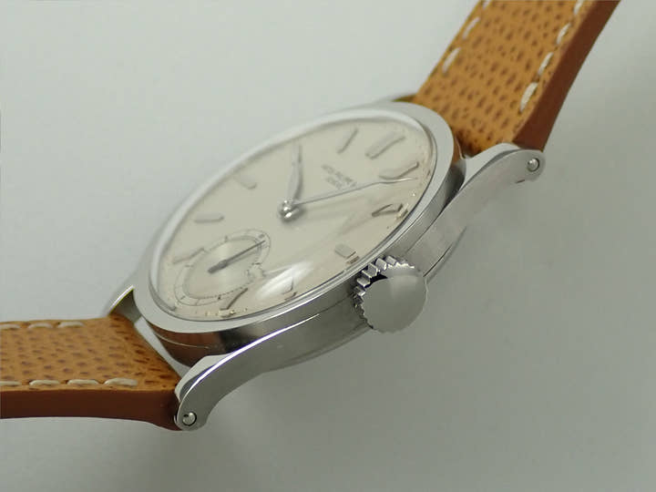 パテックフィリップ カラトラバ Ref.96 ステンレススチール シルバー文字盤