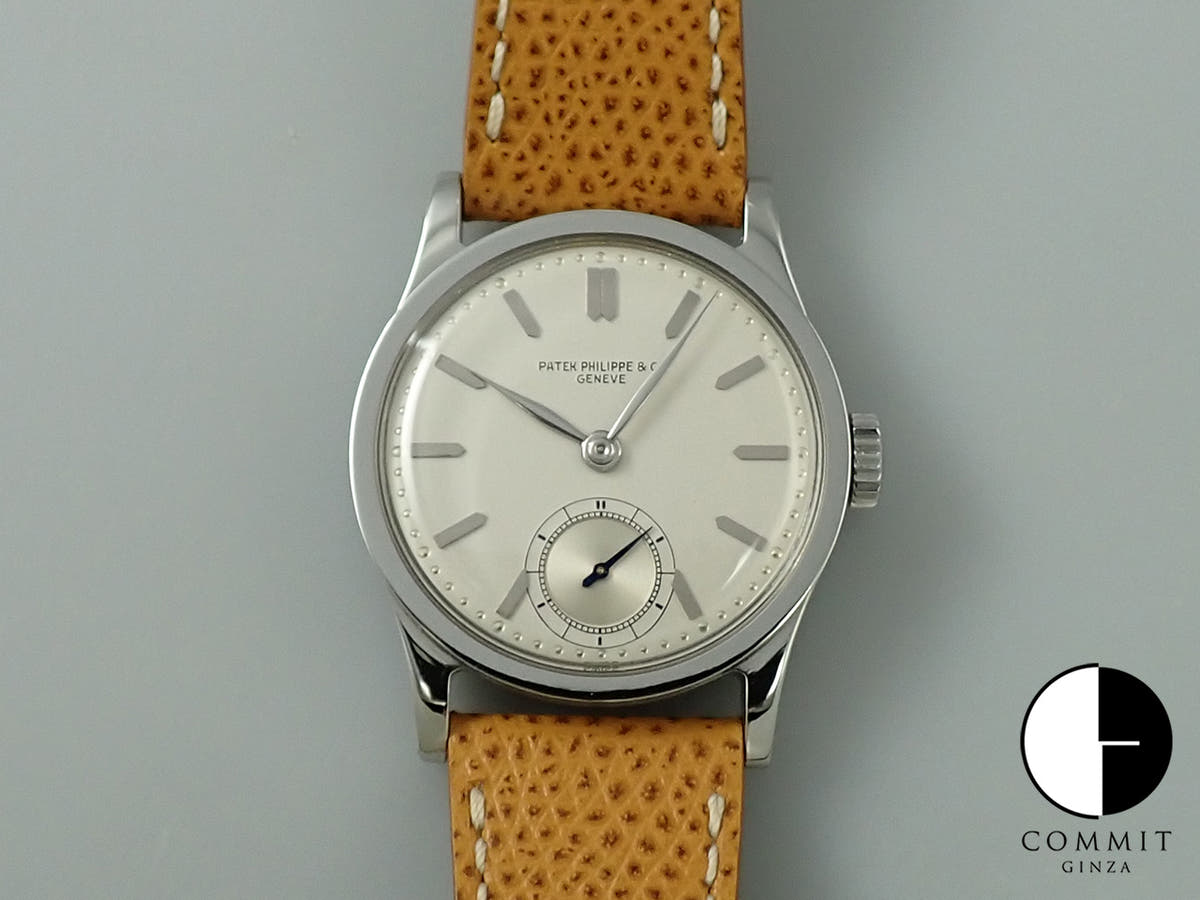 パテックフィリップ カラトラバ Ref.96 ステンレススチール シルバー文字盤