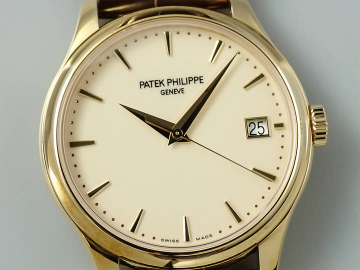 パテックフィリップ カラトラバ Ref.5227J-001 イエローゴールド アイボリー文字盤