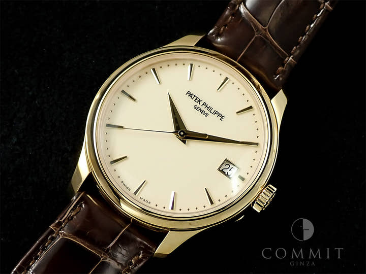 パテックフィリップ カラトラバ Ref.5227J-001 イエローゴールド アイボリー文字盤