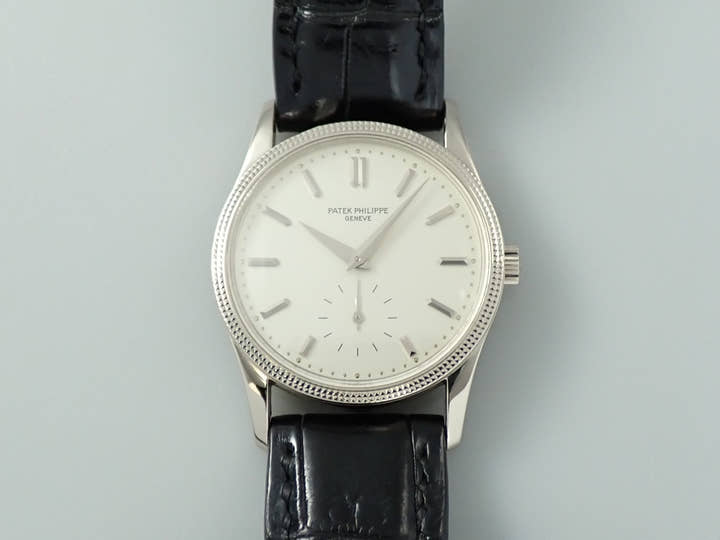 パテックフィリップ カラトラバ Ref.3796D ローズゴールド シルバー文字盤