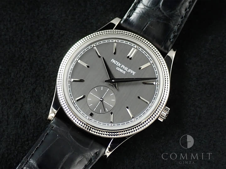 パテックフィリップ カラトラバ Ref.6119G-001 ホワイトゴールド グレー文字盤
