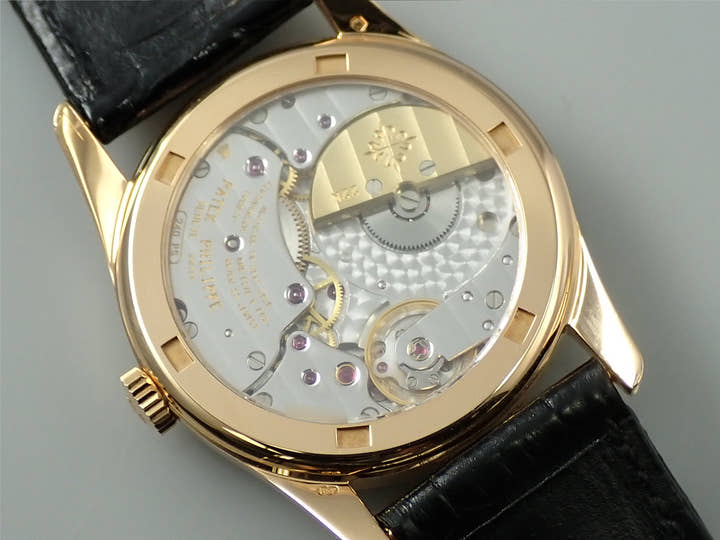 パテックフィリップ カラトラバ Ref.5000 ローズゴールド ローズ文字盤