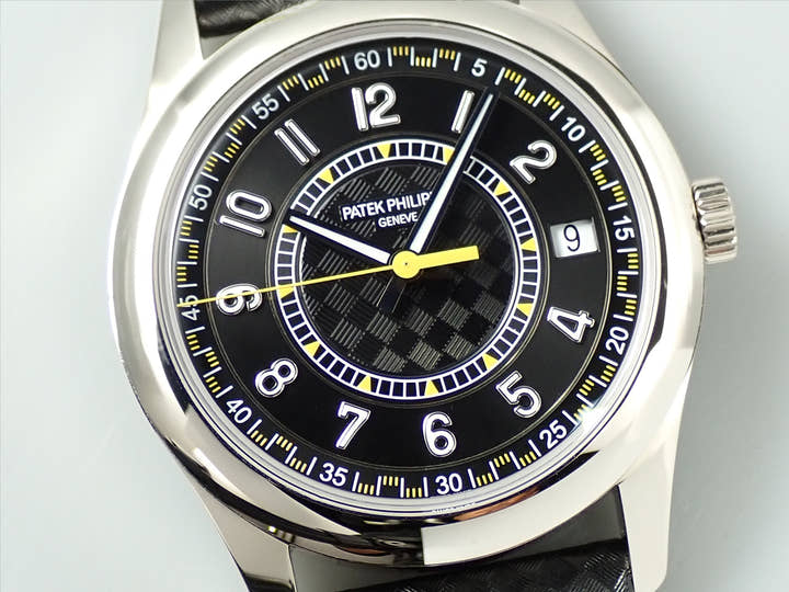 パテックフィリップ カラトラバ Ref.6007G-001 ホワイトゴールド エボニーブラック文字盤