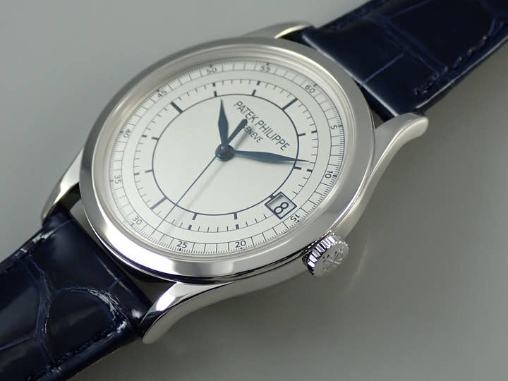 パテックフィリップ カラトラバ Ref.5296G-001 ホワイトゴールド シルバー文字盤