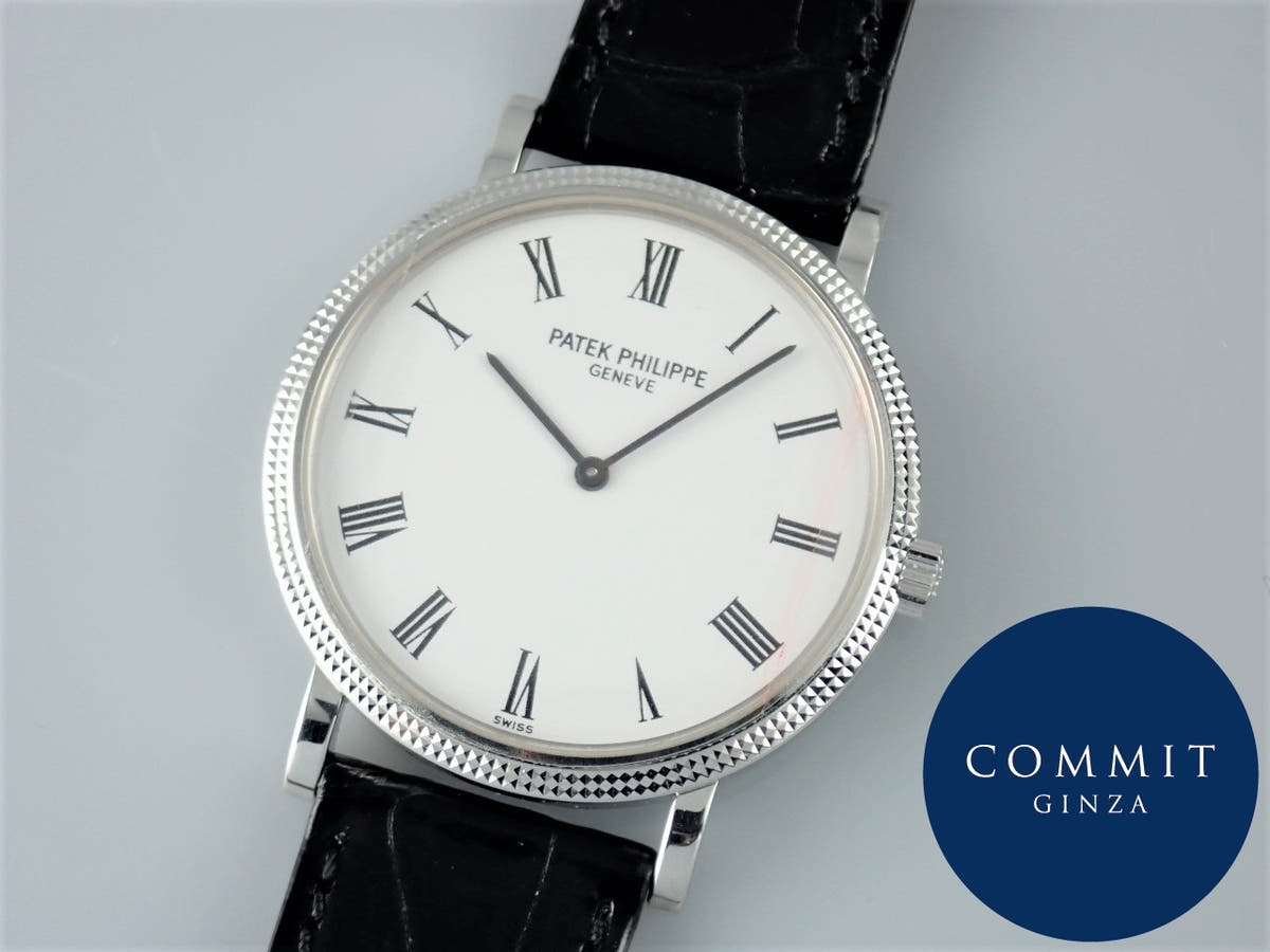Patek Philippe Calatrava Ref.5120G-001 White Dial Used calatrava-36