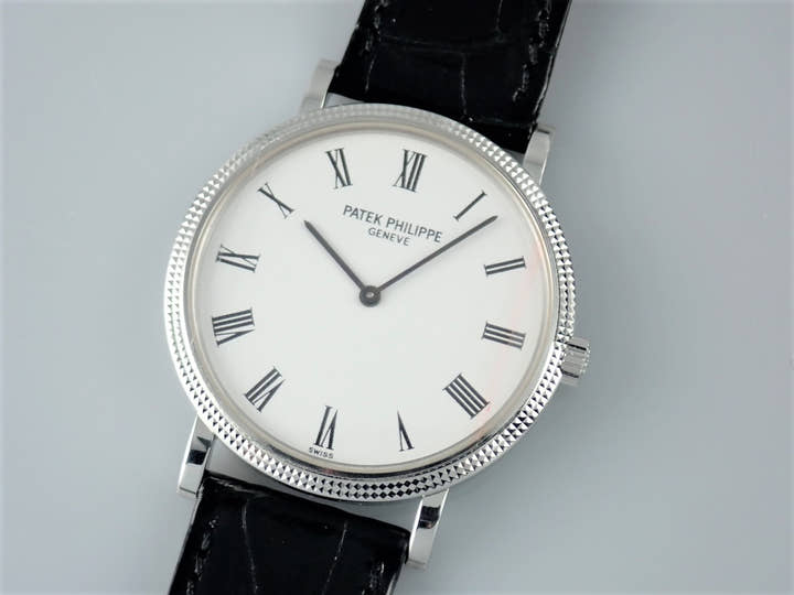 Patek Philippe Calatrava Ref.5120G-001 White Dial Used calatrava-36