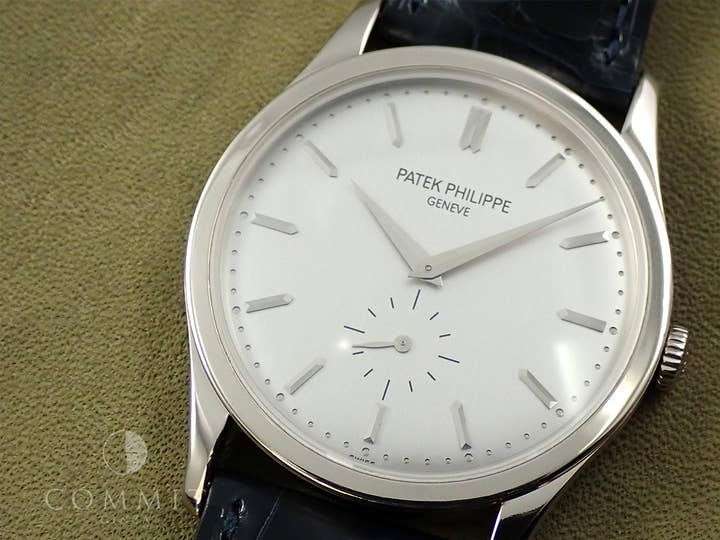 Patek Philippe Calatrava Ref. 5196G-001 White Gold Silver Dial