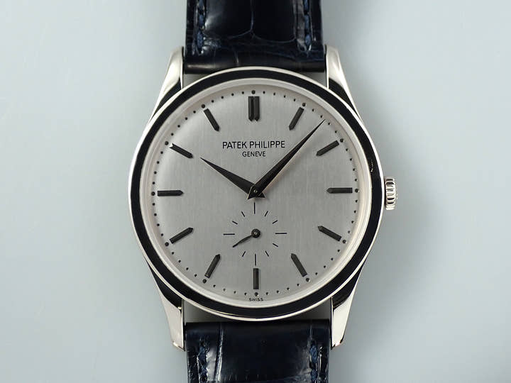 Patek Philippe Calatrava Ref. 5196G-001 White Gold Silver Dial