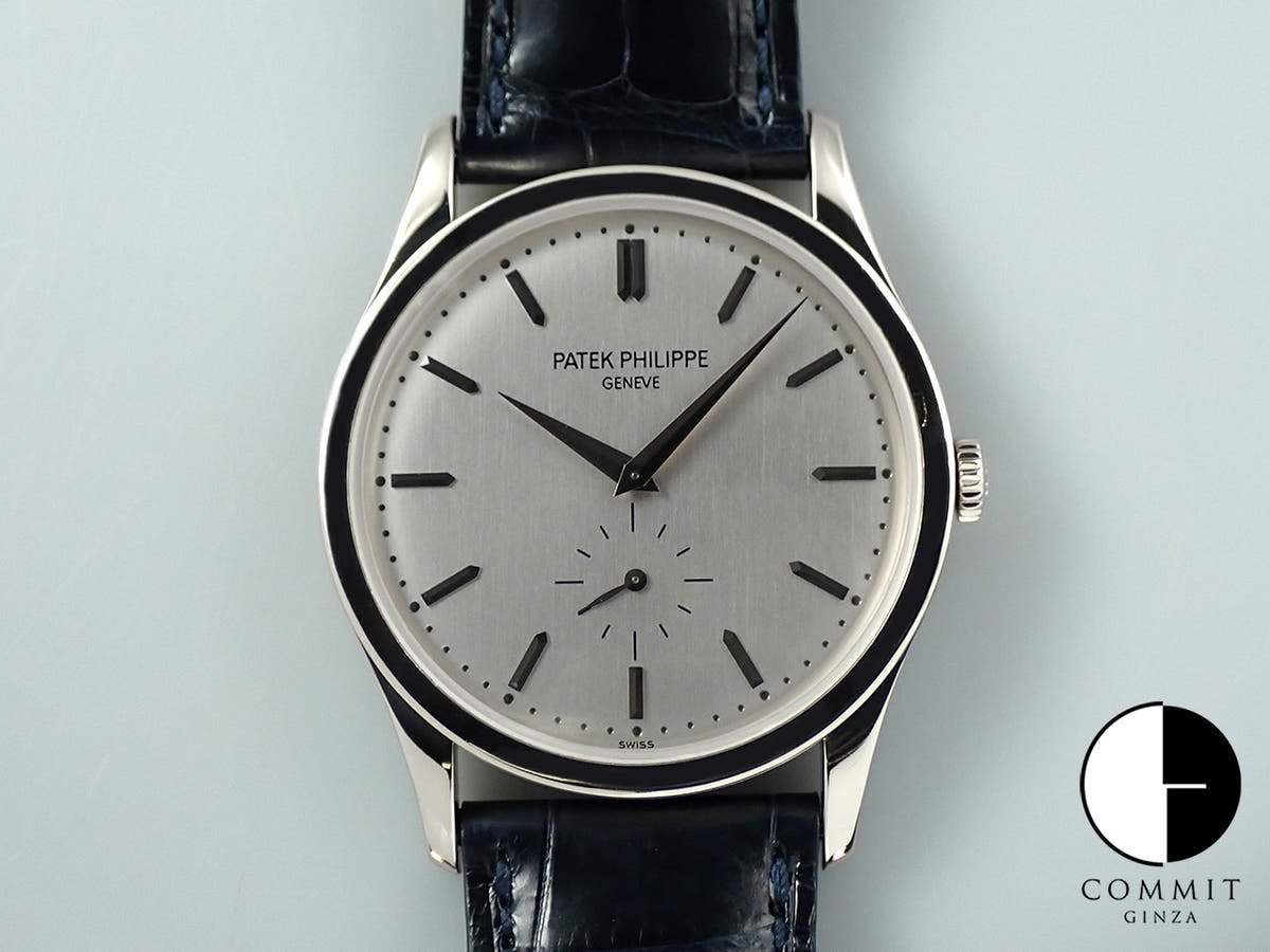 Patek Philippe Calatrava Ref. 5196G-001 White Gold Silver Dial