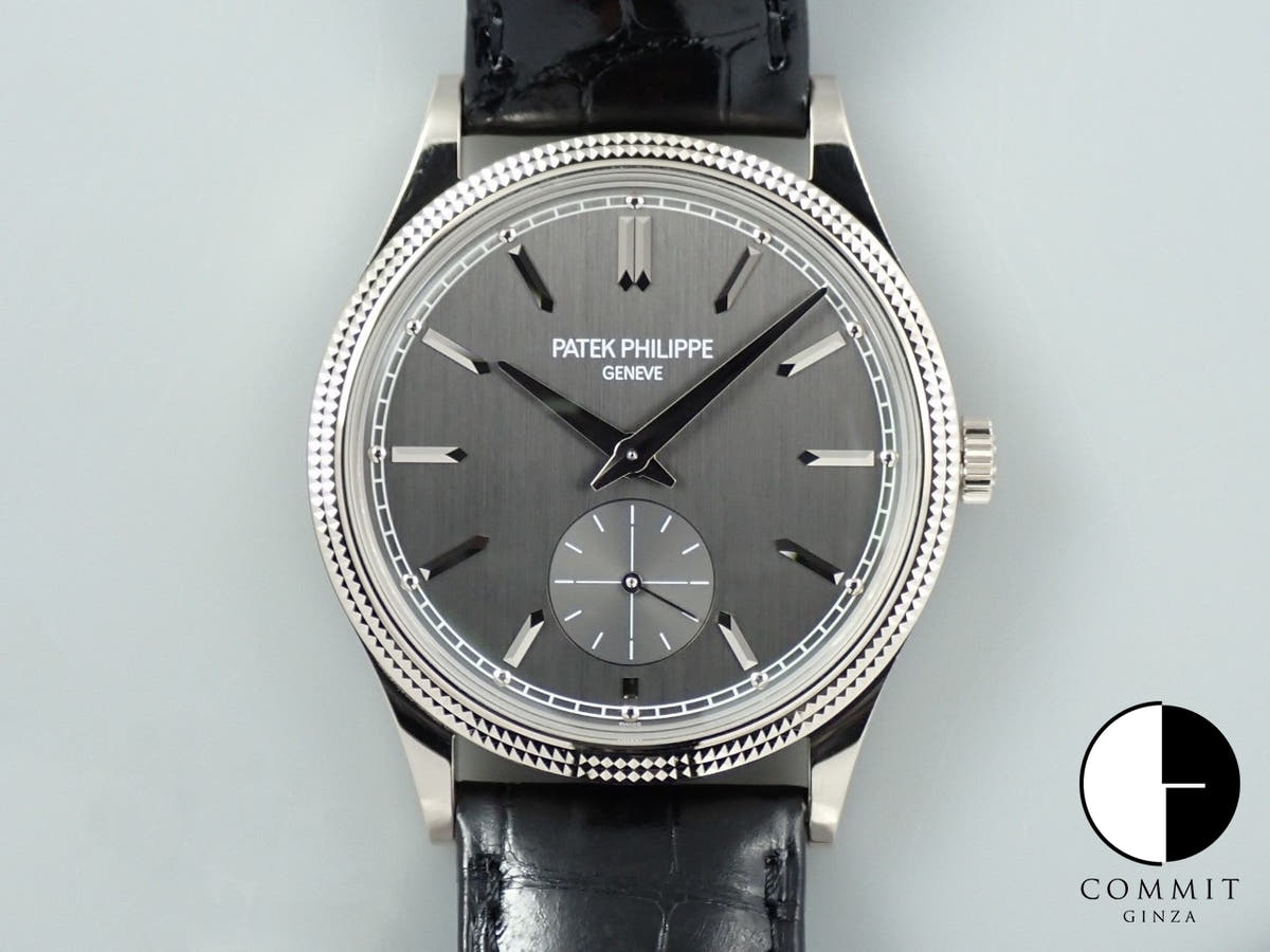 パテックフィリップ カラトラバ Ref.6119G-001 ホワイトゴールド グレー文字盤