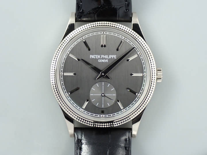 パテックフィリップ カラトラバ Ref.6119G-001 ホワイトゴールド グレー文字盤