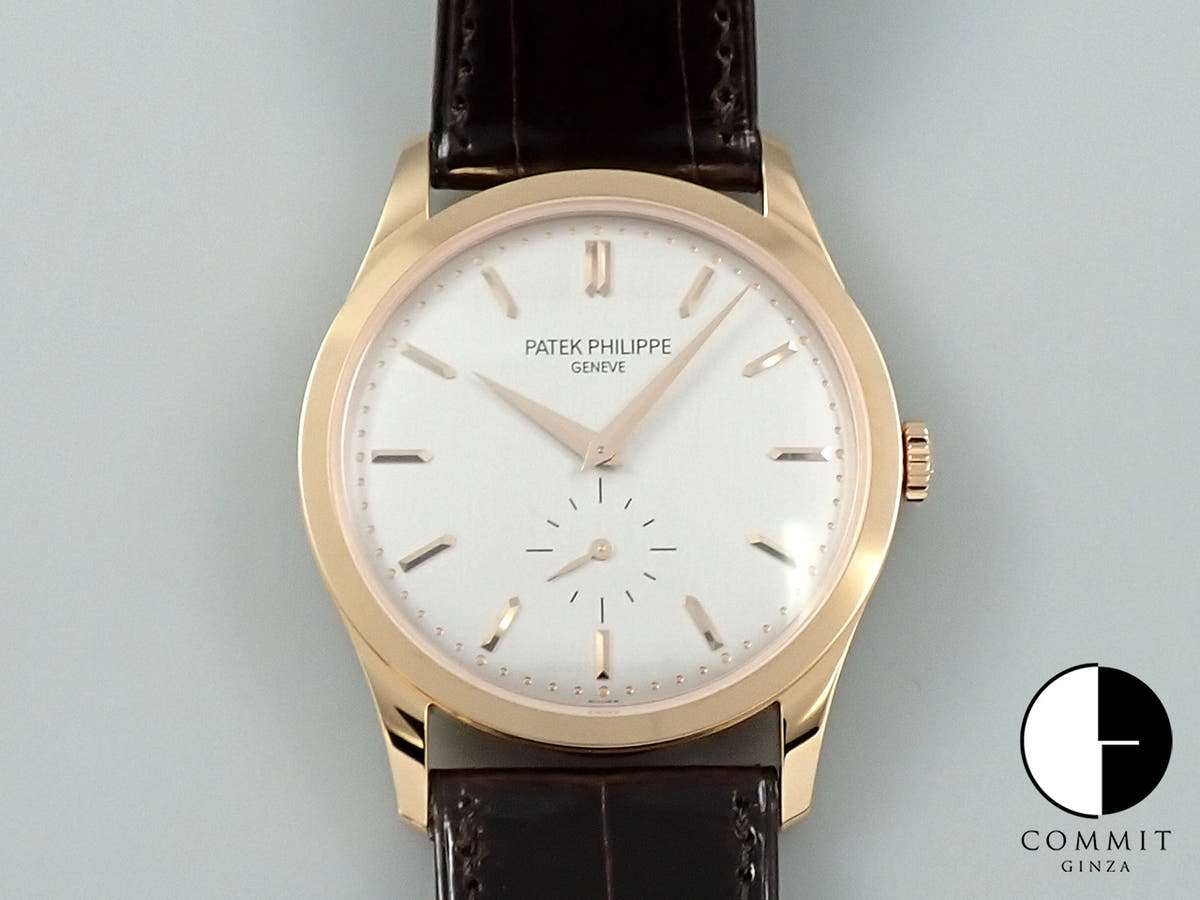 パテックフィリップ カラトラバ Ref.5196R-001 ローズゴールド シルバー文字盤