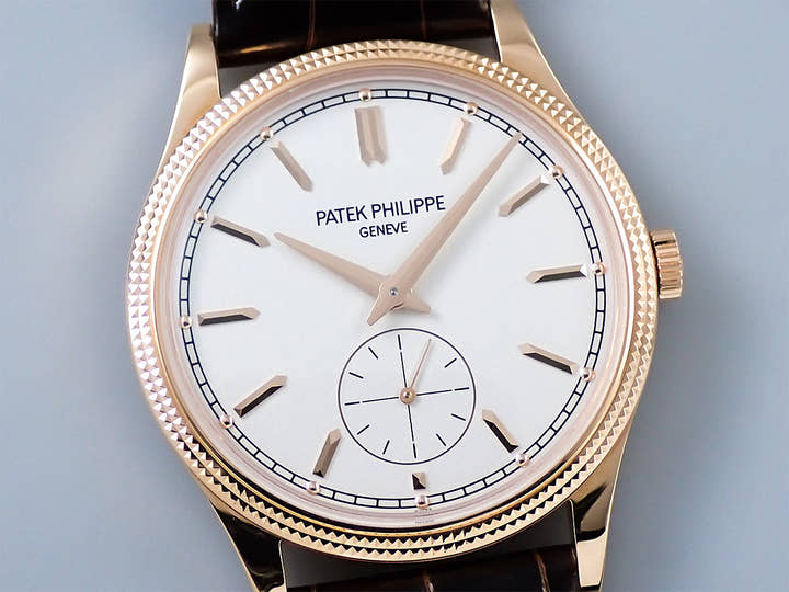 パテックフィリップ カラトラバ Ref.6119R-001 ローズゴールド シルバー文字盤