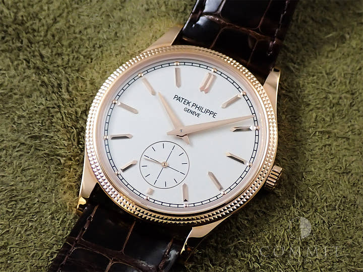 パテックフィリップ カラトラバ Ref.6119R-001 ローズゴールド シルバー文字盤