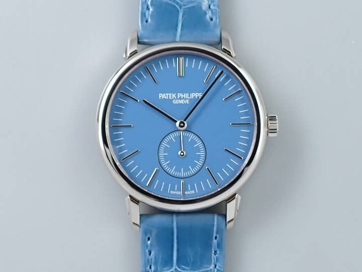 Patek Philippe Calatrava Grand Exhibition Tokyo 2023 Ref. 6127G-010 White Gold Light Blue Lacquer Dial