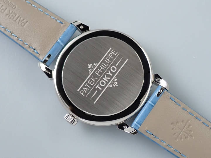 Patek Philippe Calatrava Grand Exhibition Tokyo 2023 Ref. 6127G-010 White Gold Light Blue Lacquer Dial