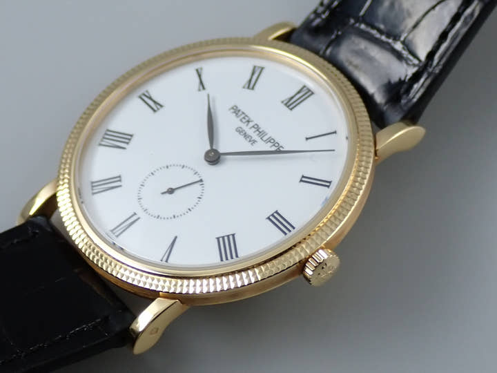 パテックフィリップ カラトラバ Ref.5119J-001 イエローゴールド ホワイト文字盤