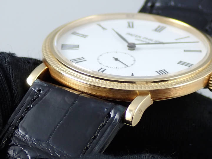 パテックフィリップ カラトラバ Ref.5119J-001 イエローゴールド ホワイト文字盤