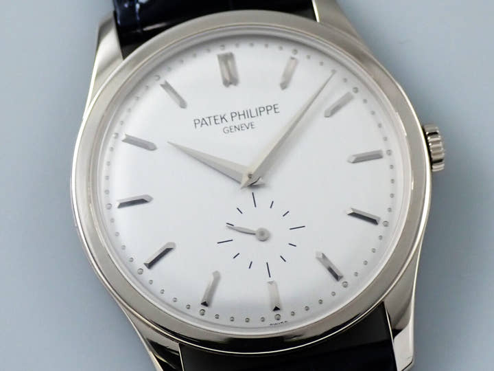 パテックフィリップ カラトラバ Ref.5196G-001 ホワイトゴールド シルバー文字盤