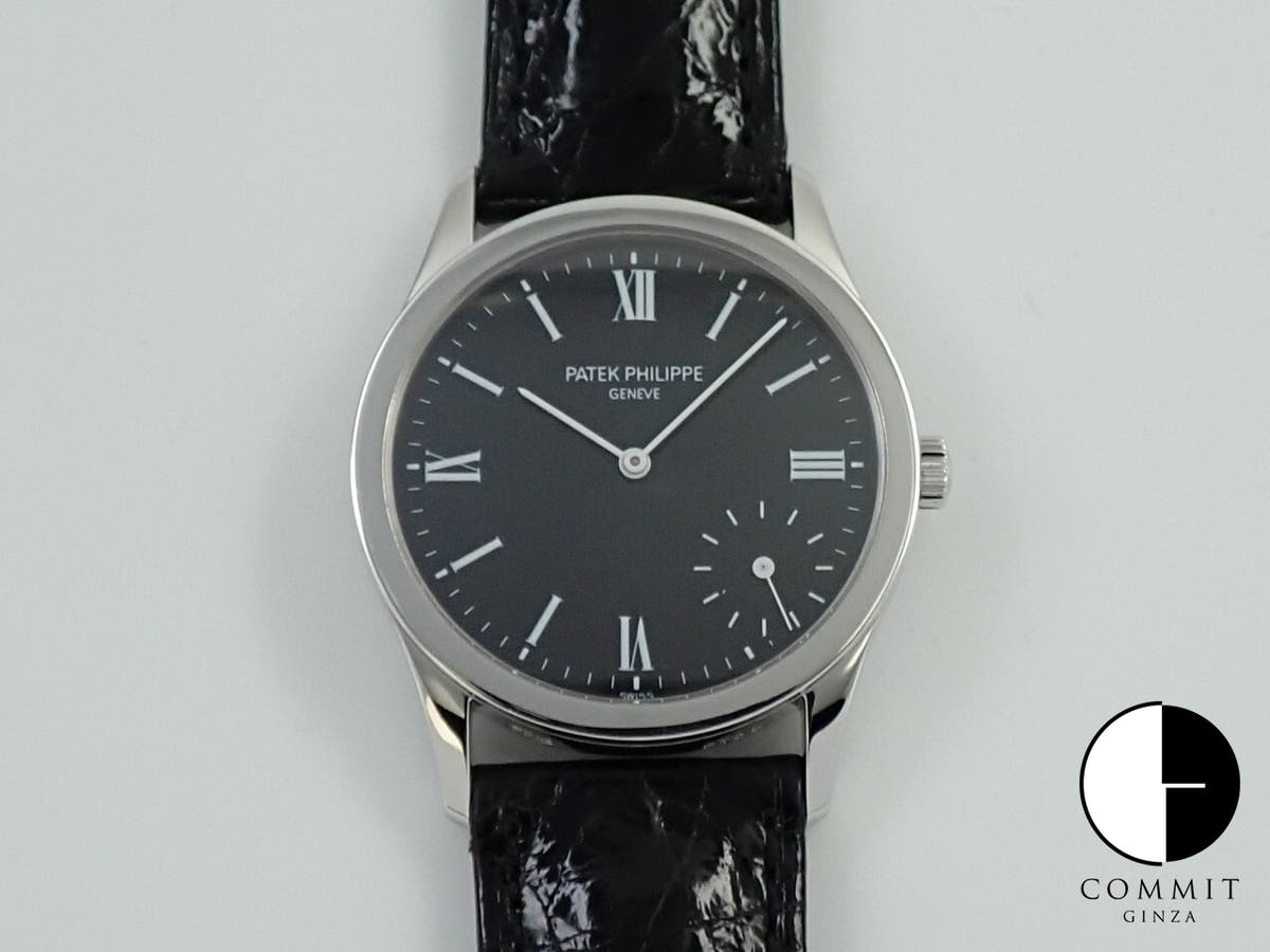 パテックフィリップ カラトラバ ミレニアム Ref.5026P-011 プラチナ ブラック文字盤