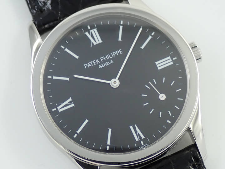 パテックフィリップ カラトラバ ミレニアム Ref.5026P-011 プラチナ ブラック文字盤